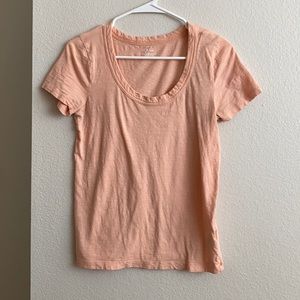 J. Crew Vintage Cotton Scoop Neck T